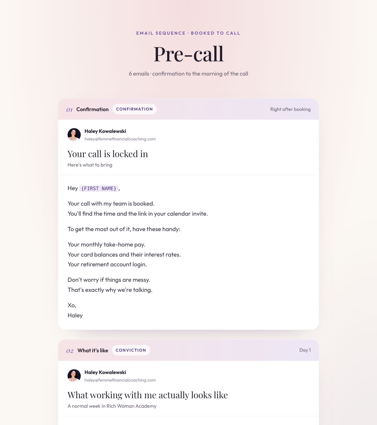 Pre-call preview